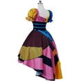 thumbnail image 3 of Womens Christmas Sally's Steampunk Slim Printed Dress for Stage Performances, 3 of 6