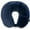 Blue, variant on Brookstone Microbead Travel Neck Pillow - Lightweight U-Shaped Travel Pillow for Neck Support