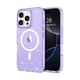 thumbnail image 1 of HAYAN for iPhone 16 Pro Case Glitter, Clear Glitter Sparkly Shiny Bling Sparkle Cute Cover, Anti-Scratch Soft TPU Thin Slim Fit Shockproof Protective Phone Cases for Women Girls, Magnetic Purple, 1 of 1