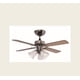 thumbnail image 2 of Ventilador Decorativo Oporto Laiting Oporto4-Chocolate Iluminación Luz Vic Innovador, 2 of 2