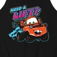 thumbnail image 3 of Cars - Need A Lift  - Men's Jersey Tank Top, 3 of 5