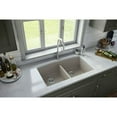 thumbnail image 1 of Karran Qu-710 Undermount Quartz Composite 32 In. 50/50 Double Bowl Kitchen Sink In Concrete, 1 of 4