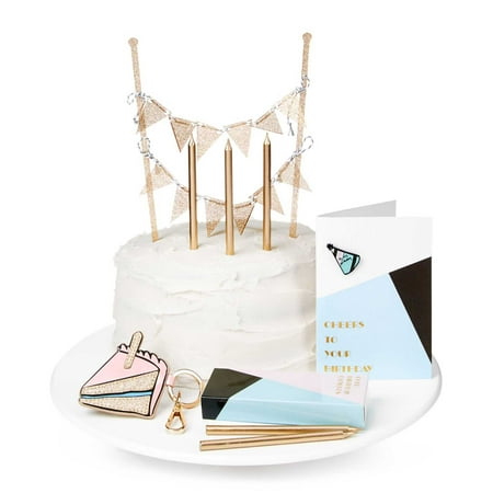 Celebrate Shop TwelveNYC Birthday Cake Topper 4 Piece Set