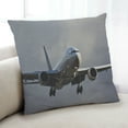 thumbnail image 1 of Ahgly Company Transportation Airplane Indoor Throw Pillow, 18 inch by 18 inch, 1 of 6