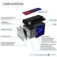 thumbnail image 3 of YTX9-BS SLA Replacement Battery Compatible with ExpertPower ETX9-BS - 4 Pack, 3 of 6