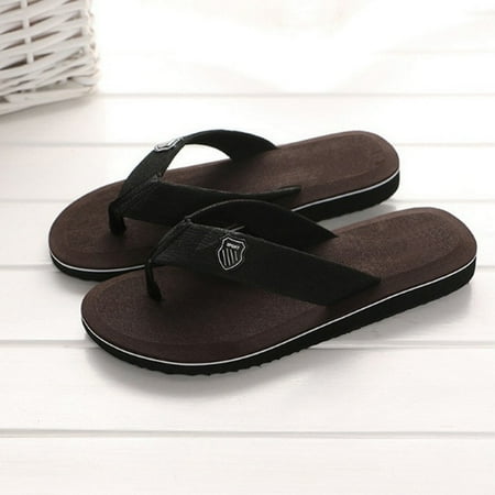 

PIKADINGNIS Men Summer Flip Flops Beach Slippers Thong Sandals Anti-slip Casual Flat Shoes High Quality Slippers Home Slippers For Men