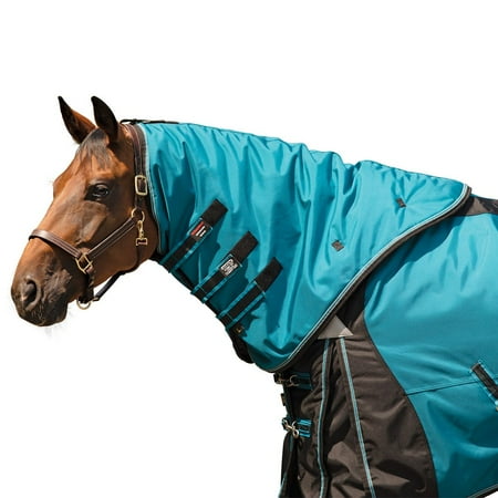 Schneiders ARMORFlex Pro VTEK 0g Turnout Sheet Horse Neck Cover | Color Teal | Medium