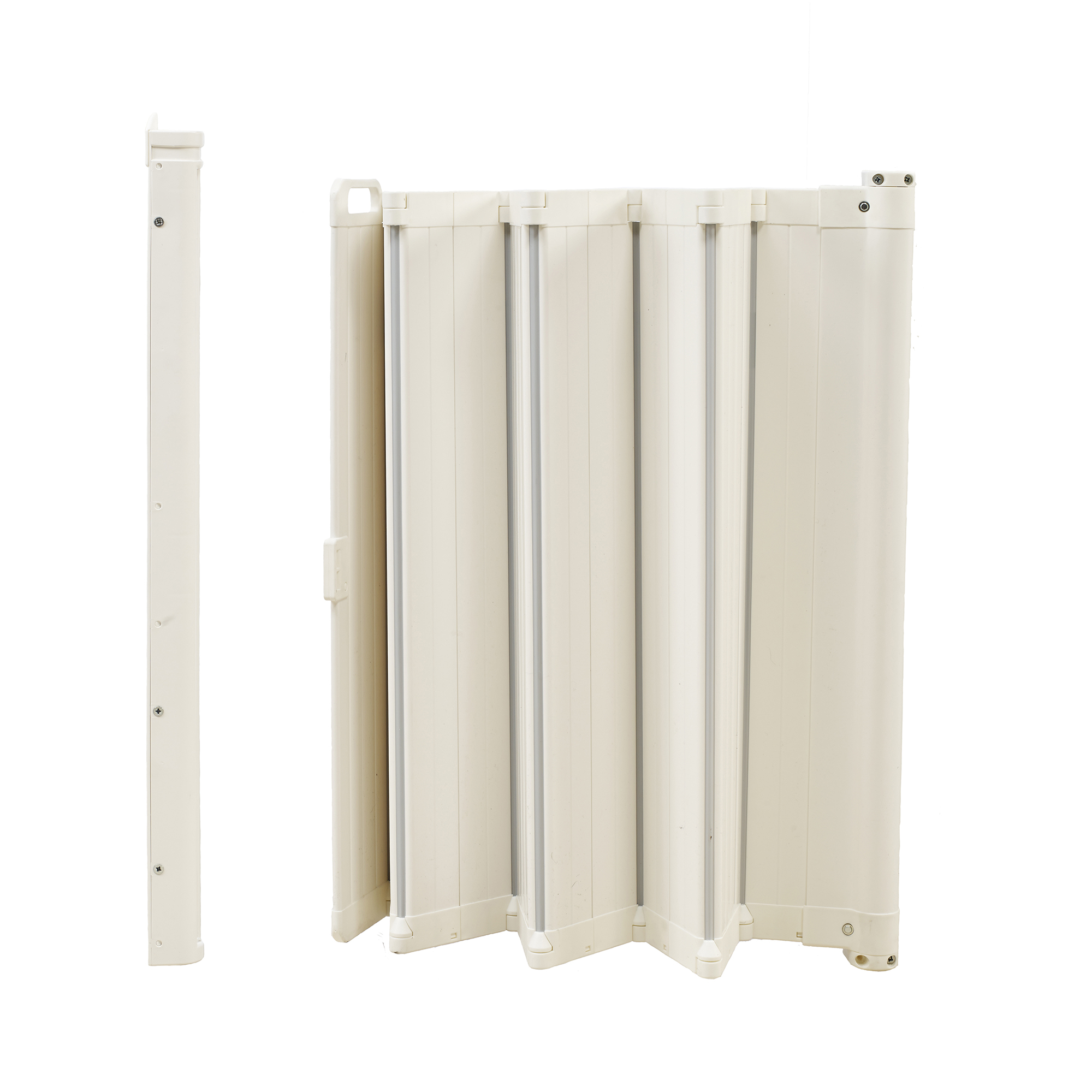 BabyDan Guard Me Wide Auto Retractable Safety Gate, 22" - 45", White