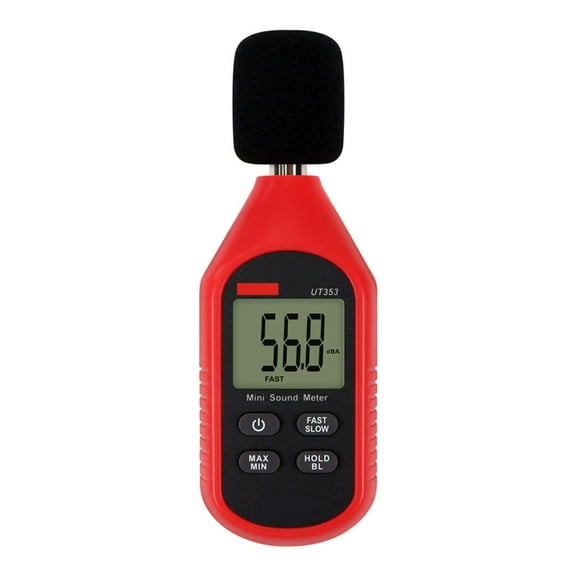 Home Sound Level Meter Noise Detector with LCD Display Backlit for Accurate Decibel Measurement in Various Environment