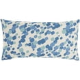 thumbnail image 2 of Waverly Curative 12" x 21" Blue Indoor/Outdoor Washable Throw Pillow, 2 of 6