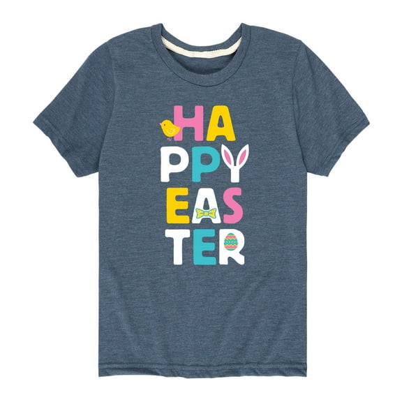 Instant Message - Happy Easter - Youth Short Sleeve T-Shirt