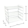 thumbnail image 4 of (4 pack) Mainstays Storage Shelf Unit – Space-Saving Shelving for Home, Closet, Kitchen & Garage, 4 of 8