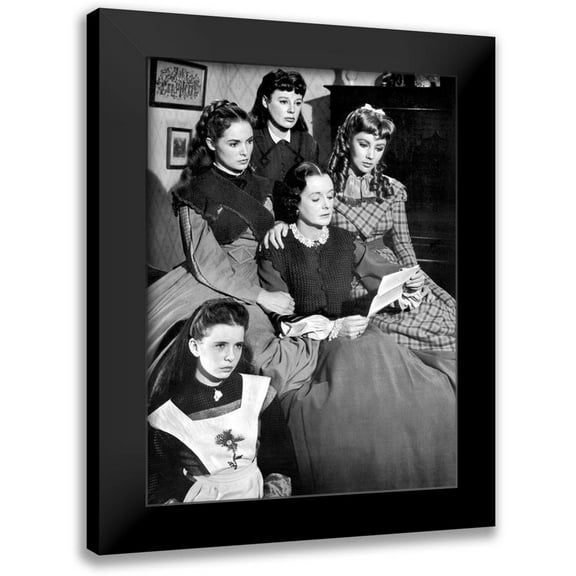 Hollywood Photo Archive 11x14 Black Modern Framed Museum Art Print Titled - Little Women