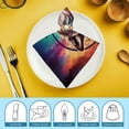 thumbnail image 6 of WYYP Wolf Dream Catcher Night Sky Cloth Napkins for Dining Table Kitchen Party Decoration 6 PCS, 6 of 7