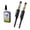 Black, variant on Misright 2Pcs Long Head Marking Pens 45mm Long Tip Marker Pens With 15ml Refill Inks For Marking On Wood Ceramic Metal