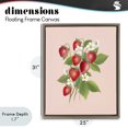 thumbnail image 4 of Stupell Industries French Country Cottage Garden Strawberries Brown Floating Frame Canvas Art, 25 x 31, by Diane Neukirch, 4 of 8