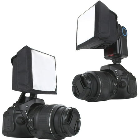 Pro Flash Diffuser - Soft Box Flash Diffuser with Dual Mounting