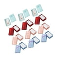 thumbnail image 3 of 24pcs Jewelry Boxes Bowknot Storage Container Earrings Organizer Boxes (Red + Pink + Blue + Purple), 3 of 9