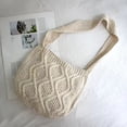 thumbnail image 5 of Hukapapa Bolsos de Hombro para Mujer Bolsos de Ganchillo Bolso de Compras al Hombro, 5 of 5