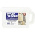 thumbnail image 4 of Buddeez B00251 Store & Pour Storage Dispenser 21 Cup - White & Clear, 4 of 7