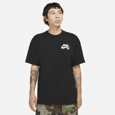 Nike SB Logo Skate T-Shirt Color: Black/White Size: S
