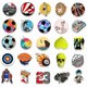 thumbnail image 3 of 50 Pcs Trendy Decorative Vinyl Sports(Tennis) Waterproof Graffiti Stickers for Laptop Hydroflasks Computer Luggage Water Bottle Phone Tablet, 3 of 4