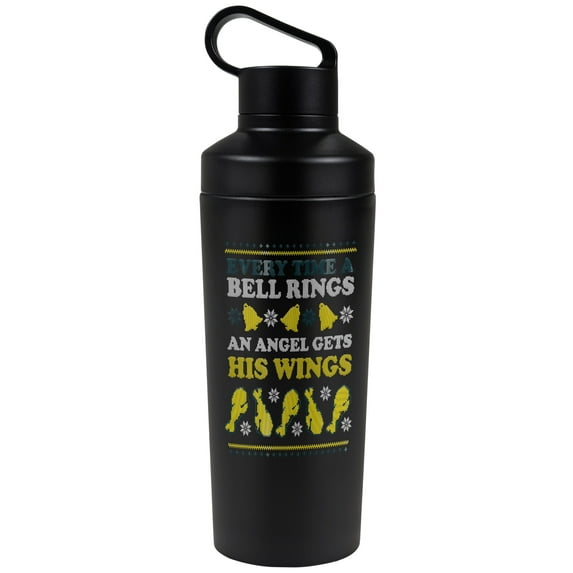 bCreative - LCT Creative Official Every Time A Bell Rings 18 oz Insulated Water Bottle, Leak Resistant, Vacuum Insulated Stainless Steel with 2-in-1 Loop Cap