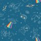 thumbnail image 1 of Muriva - Papel Pintado de Pared My Kingdom Space Explorer (Azul), 1 of 2