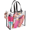 thumbnail image 3 of Bolsa de Viaje CHAO Organizador Accesorios Cosméticos Transparente Negro 32 cm x 13 cm x 32 cm, 3 of 5