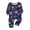 Baby, variant on Family Halloween Pajama Set Long Sleeve Crew Neck, Soft Halloween Family Pajamas with Neon Green Ghost Pumpkin Print, Glow Matching Halloween Pajamas Sleepwear