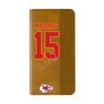 thumbnail image 2 of Keyscaper Patrick Mahomes Brown Kansas City Chiefs Folio iPhone Case, 2 of 7