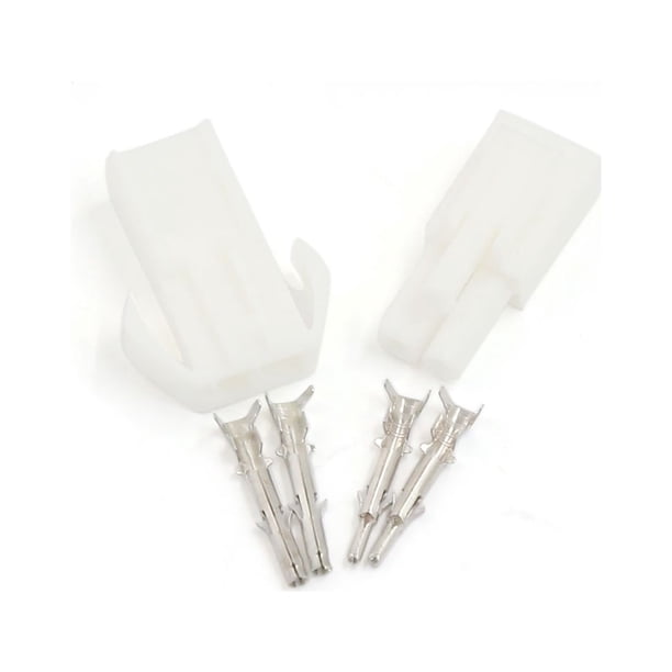 6 Juegos Blanco Macho Hembra Tamiya Enchufe Sin cables Conector Del Terminal De