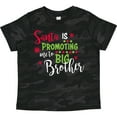 thumbnail image 3 of Inktastic Santa is Promoting Me to Big Brother Boys Toddler T-Shirt, 3 of 5