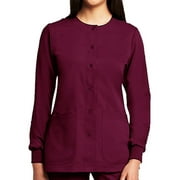 Grey's Anatomy 'Grey's Anatomy' Round Neck Scrub Jacket Scrub Jacket