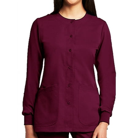 Grey's Anatomy 'Grey's Anatomy' Round Neck Scrub Jacket Scrub Jacket