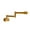 Golden C, variant on Single Lever Rotate Folding Spout Bathroom Kitchen Faucet Wall Mount Cold Water Sink Tap Chrome/Black/Brushed Nickel/Golden