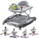 thumbnail image 1 of VEVOR Andador para bebes 4 en 1, centro de actividades plegable para bebes con ruedas, 3 alturas ajustables, bandeja para música y juguetes, asiento de aprendizaje | Caminar detrás | Rockero |, 1 of 9