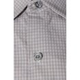 thumbnail image 3 of Tasso Elba Mens Supima Check Button Up Shirt, Beige, Medium, 3 of 3
