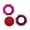 pink, variant on S SERENABLE Sanding Pad Holder for Bowling Balls Maintenance Tool for Polishing Cleaning blue