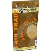 Wholesome Sweeteners Raw Cane Sugar, 24 oz (Pack of 6)