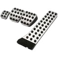 thumbnail image 4 of 4Pcs Stainless Steel Pedal for W202 W203 W204 W124 W210 W211 W212 W218 X204 R172 R231 C E CLS SLK, 4 of 5