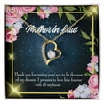thumbnail image 4 of To Mother-in-Law Mother in Love Forever Necklace w Message Card, 4 of 20