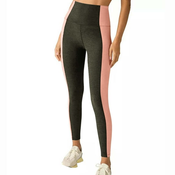 Xunlbb Womens Workout Pants Plus Size Yoga Pants High Waist Colorful Yoga Pants Women Workout Leggings For Women Fitness Sports Running Yoga Athletic Pants on Clearance S-3XL