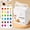 ZCW-1578-24, variant on 36 Washable Watercolor Markers Triangle Barrel Non Toxic Alcohol Free Odorless for Art studio Safe Drawing and Painting