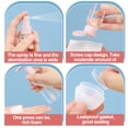 thumbnail image 3 of NATPLUS TSA Approved 7.05 oz Flip Top Refillable Travel Bottles, Multicolor, 11 Pack, 3 of 6
