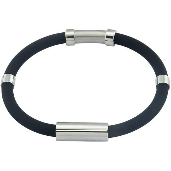 Visland Anti-Static Bracelet Wrist Straps Band Rubber Bracelets Reusable Adjustable Eliminate Body Static for Women and Men