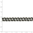 thumbnail image 3 of White Stainless Steel necklace Curb Chain style 9 in, 3 of 3