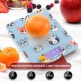 thumbnail image 5 of Animal Heads Food Scale Digital Kitchen Scale Waterproof Tempered Glass Tare Function 11 lb for Baking Cooking Meal Prep, 5 of 7