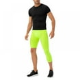 thumbnail image 2 of Xmarks Men's 3/4 Compression Pants Running Tights Workout Leggings Athletic Cool Dry Yoga Gym Clothing, 2 of 4