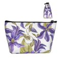 thumbnail image 4 of ZNDUO Travel Makeup Bag for Women Purple Flower Watercolor Doodle Toiletry Bag, Multifunctional Storage Bag Cosmetic Bag Make Up Organizer, 4 of 7
